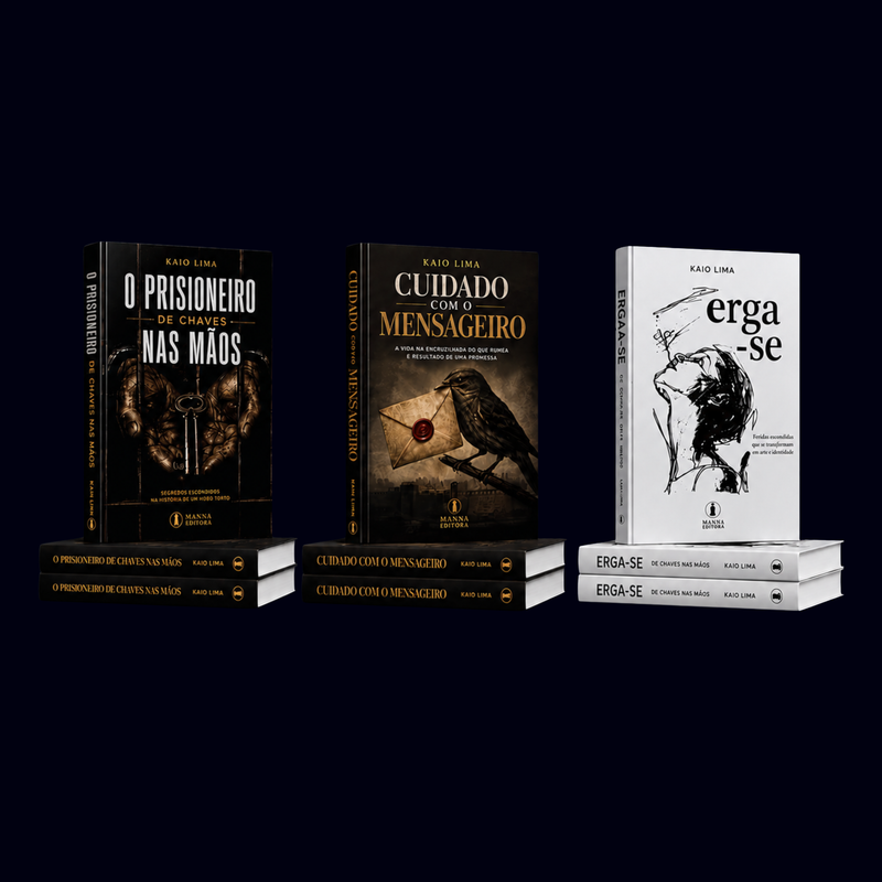 Pacote 3 Livros - Oferta Exclusiva